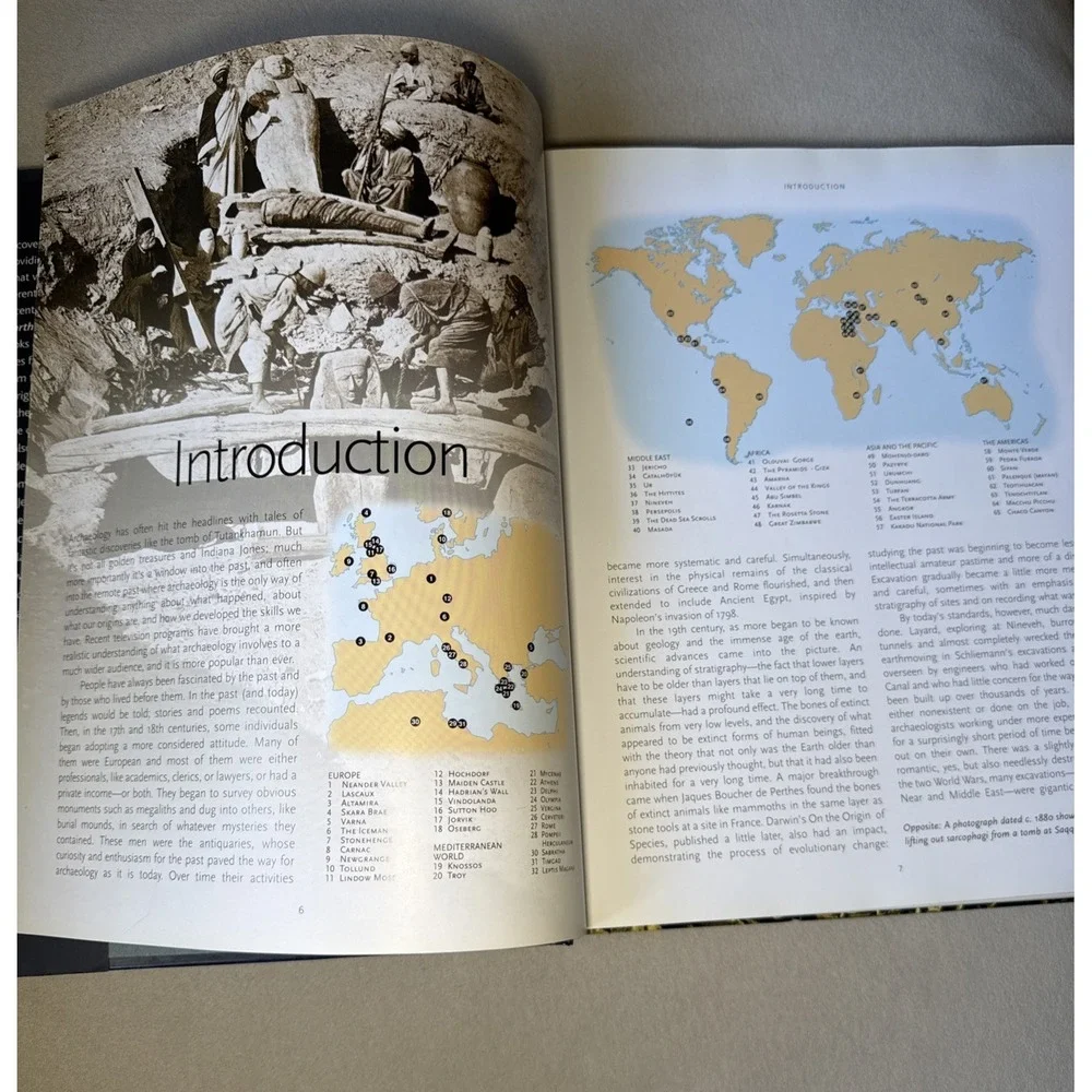 Archaeology : Unearthing‎ the Mysteries of the Past (Hardcover) 2007 History